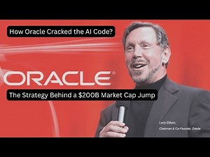 How Oracle Cracked the AI Code | The Strategy Behind a $200B Market Cap Jump