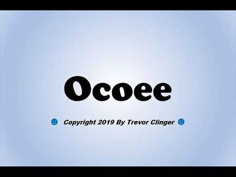 How To Pronounce Ocoee (Florida)