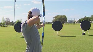 New archery range at Florida Polytechnic University aims to foster competitive spirit among STEM students