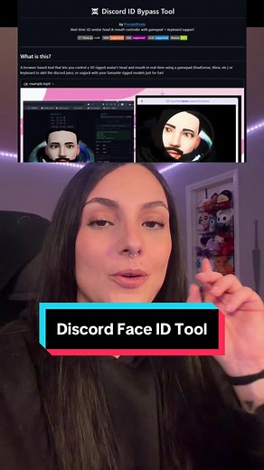 Someone’s made a free tool to use already to get around Discord’s face ID for age verification 😂 #techgirl #tech #technews #discord #pcgaming