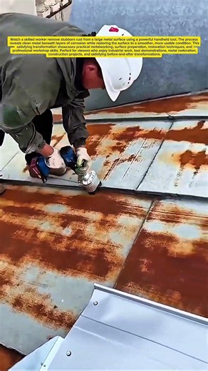 Rust Removal Magic #RustRemoval #Metalwork #Restoration
