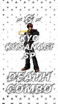 [KOF MUGEN] Kyo Kusanagi SP Death Combo 1 #ikemengo #kof #kofmugen #shorts