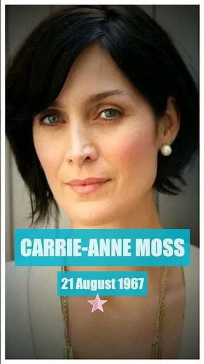 Carrie Anne Moss The Matrix's Trinity | Actress Bio