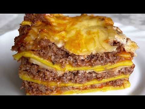 LAZANJE - NAJLAKŠI RECEPT