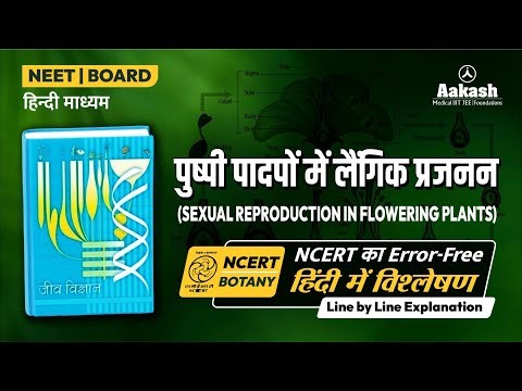 NCERT Botany: Sexual Reproduction in Flowering Plants | हिंदी में Line by Line विश्लेषण #neet2026 
