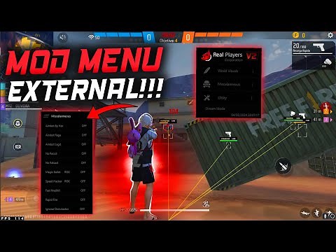 MOD MENU FREE FIRE - MELHOR MOD MENU SAFE ANTI BLACKLIST ANTI BAN ATUALIZADO