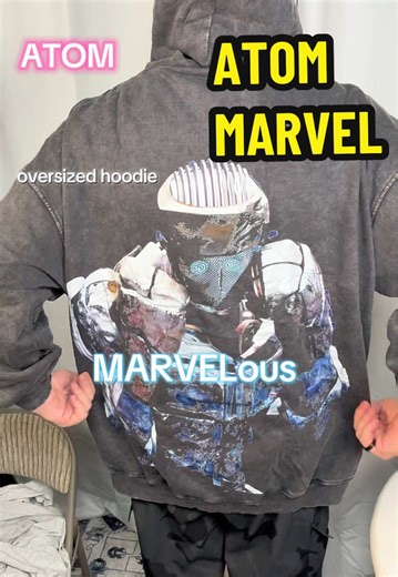 #atom #hoodie #oversize #plussize