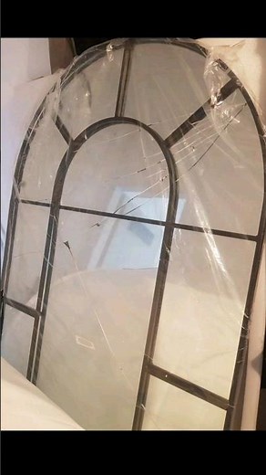 Broken Mirror repair #glassrepair #mirrorwork #brokenmirror