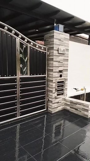 Car Porch renovation ✅ massive home renovation and design #johorbahrumalaysia🇲🇾 #thankyou #forsupportingmyvideos #carporchsetup #carporchdesign #carporch #carporchwall #complete #tile #tiling #follow #mindset #massive #homerenovation