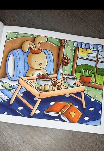 First Page Coloring from Bobbie Goods Spring–Summer Book