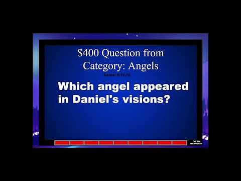 Biblical Jeopardy - Bible Trivia - Game 2