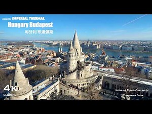 🇭🇺 Budapest 4K: Majestic Imperial Views & Relaxing Hungarian Salon Music