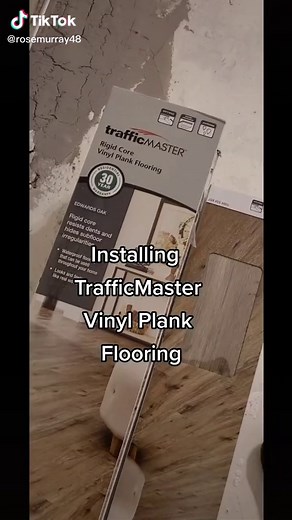 Installing TrafficMaster Vinyl Plank Flooring Made Easy