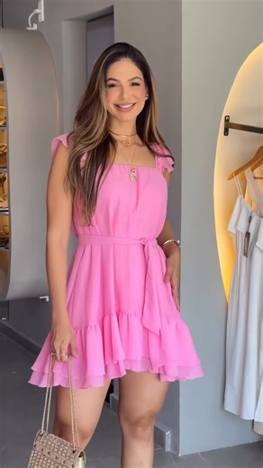 The perfect 🥀 Our Ruffled Mini Dress or a Tie-Waist Mini Dress 👗#fashion #model #shorts