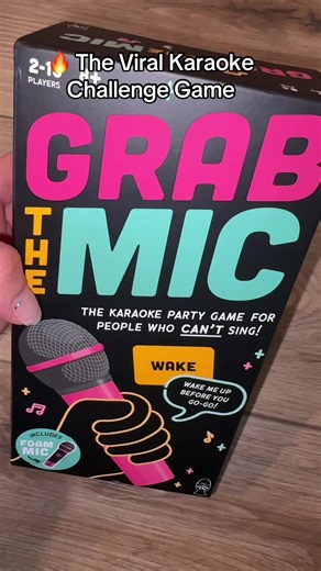 🎤 Get ready to laugh, sing, and compete with Lucky Egg’s Grab The Mic Karaoke-Style Party Game! Featuring fun music challenges and quick-thinking gameplay, this game is perfect for family game nights, parties, and gatherings. Easy to learn and packed with nonstop entertainment, it’s the game everyone will want to play again and again. 🎉 #grabthemicgame #game #tiktokshopcreatorpicks #dealsforyoudays #summervibes☀️