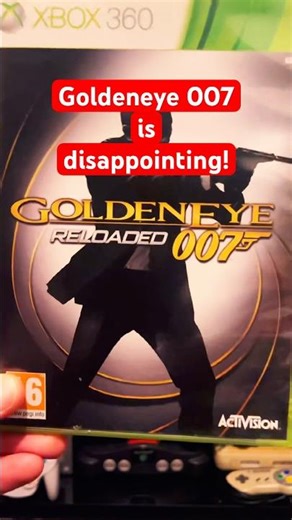 So Disappointed! 😕 #Goldeneye #Xbox360 #RetroGaming
