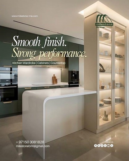 Custom Kitchen & Wardrobe Solutions UAE | Milestone Group
