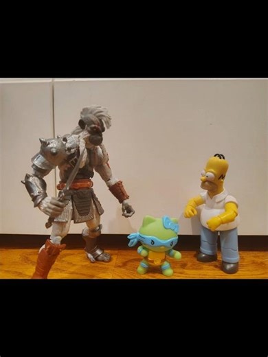 Just in Time Hello Kitty Ninja Turtles Simpsons Stop Motion