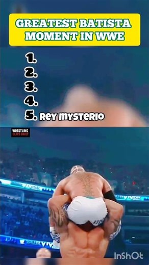 GREATEST BATISTA | moments in wwe