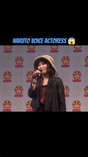 😱 Naruto voice actoress | Naruto Shippuden | #naruto #narutoshippuden #animeedit #animevoiceactor