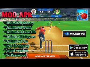 Cricket League Mod Apk v1.30.1 || Unlimited Free Hits & Free Shopping || Latest Version Updated