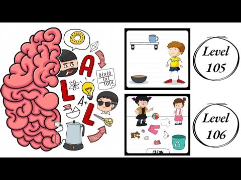 Brain Test All Star : Level 105 , 106 – How to Solve? (Walkthrough)