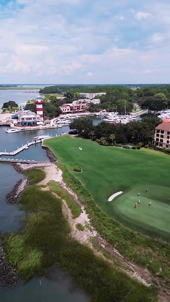 1.3K views · 78 reactions | Harbour Town Golf Links was named one of the top 20 courses in the country by @golfdigest and @golfweekmag. It’s not hard to see why. ⛳️ Our golf packages make your next trip to the Lowcountry easier than saying “One, two, tee” : https://www.seapines.com/golf/golf-specials.aspx : oliviabrestal (IG) | The Sea Pines Resort | Facebook