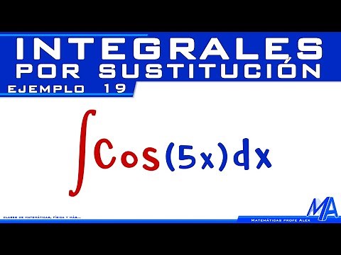 Cosine Integral | Substitution Integrals - Change of Variable | Example 19