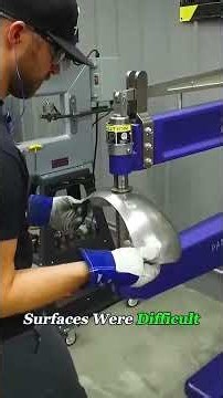 This Machine Changed How Complex Surfaces Are Made.#engineering #howthingswork