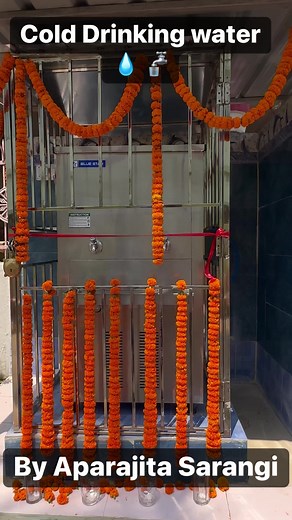24K views · 1.8K reactions | Cold Drinking Water Project Inaugurations Today | Aparajita Sarangi | Facebook