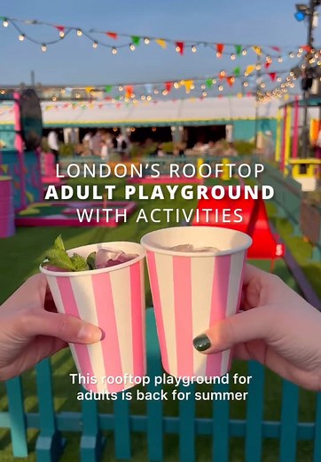 Experience Fun Activities at London's Rooftop Bar