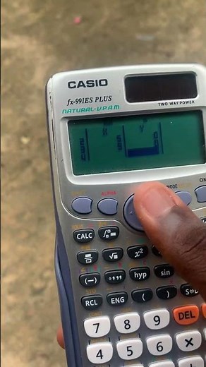 Solving Correlation coefficient using CASIO calculator #calculation #eis #correlationcoefficient