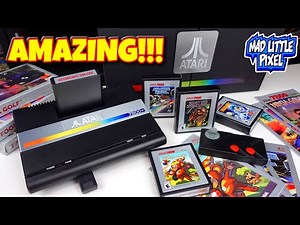 Atari 7800+ Complete REVIEW! It Blew Me Away! 🤯 A MUST OWN?!