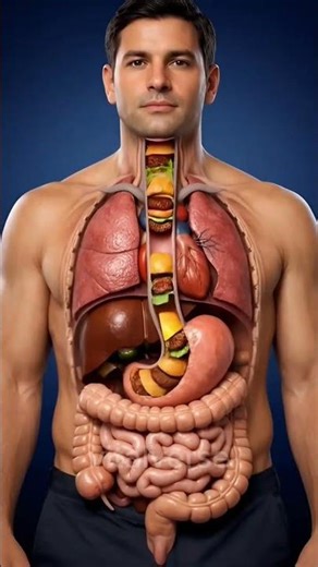 “I Ate a HUGE Burger… Here’s What Happened Inside My Body 😳”
