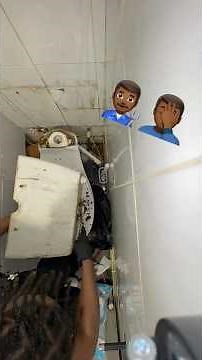 Toilet repair and installation of Washing Machine trap #deltainstallltd #plumber #centralheating