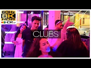 Goa Party 2023 8K HDR 60fps | Nightclub Dancing & Beach Vibes | Dolby Vision
