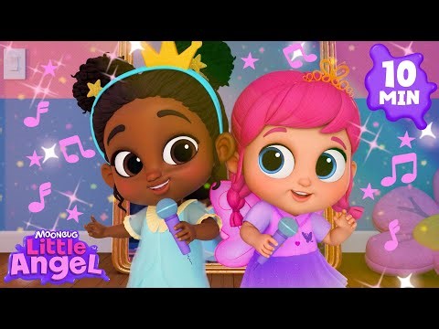 Sleepover with my Besties! 💖 Kids Pop Karaoke 🎤 Little Angel Kids Songs & Nursery Rhymes