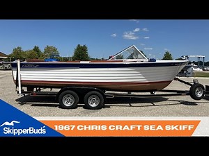 1967 Chris Craft Sea Skiff Boat Tour SkipperBud's