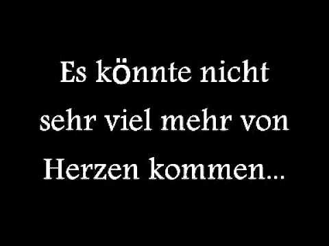 Metallica - Nothing else matters (German lyrics deutscher Text)