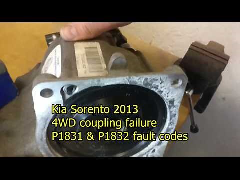 Kia Sorento 4WD coupling failure