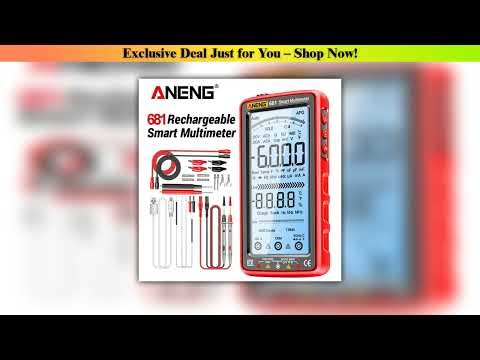 Review ANENG 681 Digital Multimeter Professional Rechargable AC/DC Voltage Non-contact Voltage Test
