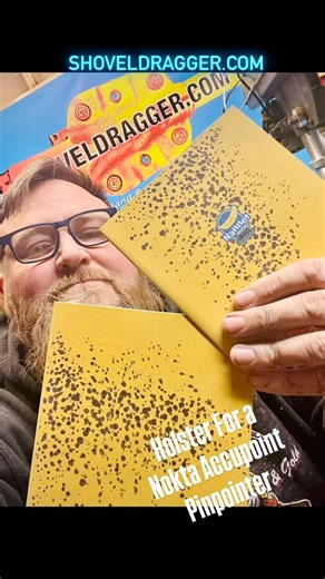 Nanner Holsters For The Nokta Accupoint Pinpointer. Dream it Build it! Custom Hand Built.