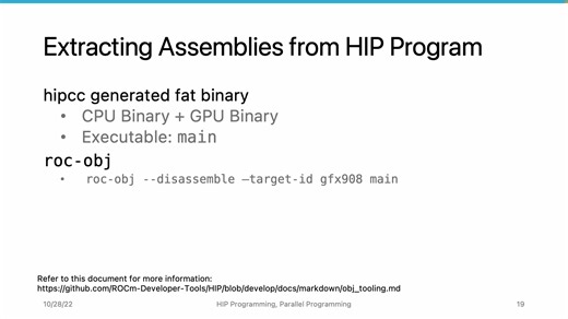 HIP编程教程 | 单元5 AMD的GPU体系架构 ｜5-2 CDNA汇编语言 | AMD GPU | ROCm