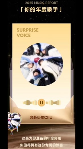 [奔赴少年CIIU - ENG SUB] CIlU's Artist of the Year on QQ Music for Xiao Fuxing! 20251226