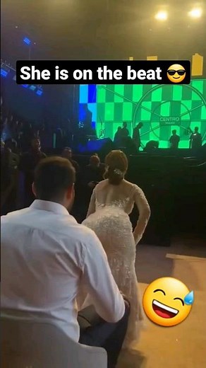 Hmm ...twerking in wedding dress?! 🤔 #wedding #dance #youtubeshorts #love #shorts #weddingshorts