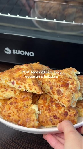 Scones de queso fáciles en 20 minutos