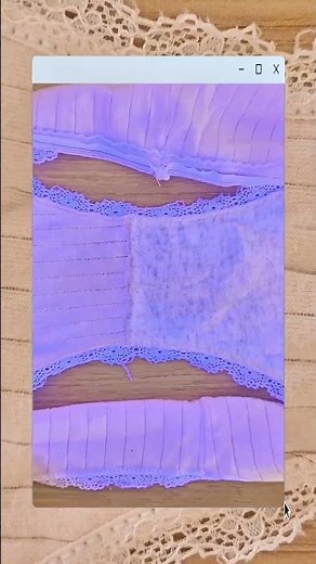 ショート版 ショーツの洗い残しチェック動画です🌀##Lingerie #Panties #underwear #下着 #crotch #クロッチ#속옷 #팬티 #란제리 #पैंटी#अंडरवियर