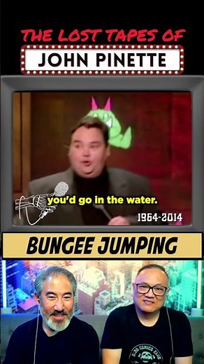 😋 BUNGEE JUMPING 😬 John Pinette Classic 😆 #funny #comedy #shorts