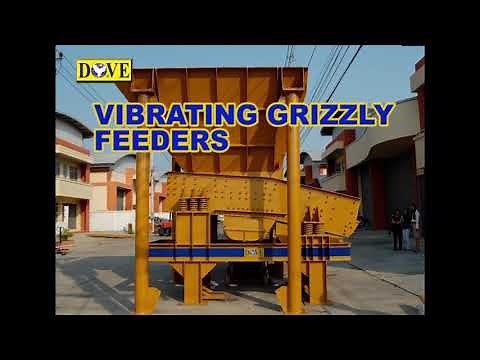 DOVE Vibrating Grizzly Feeders