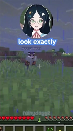 streamer minecraft skin reveal! #minecraft #minecraftskins #vtuber